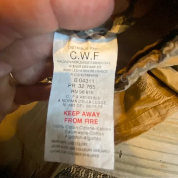 VGW-Burberry tan pant - Picture 3 of 11